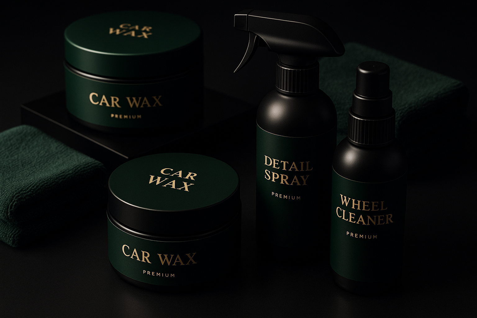 rolex green and black theme that speak luxury automotive detailing products